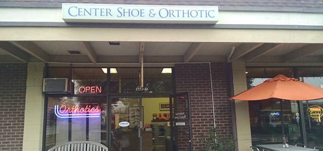 CENTER SHOE & ORTHOTIC