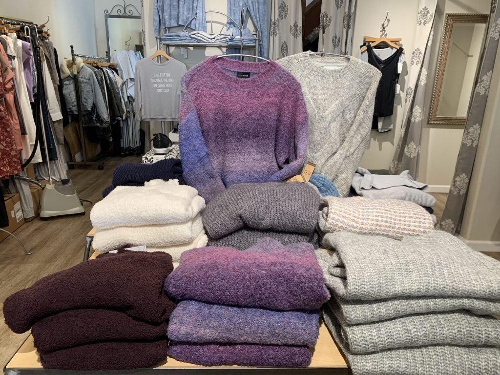 Sweaters at Accents